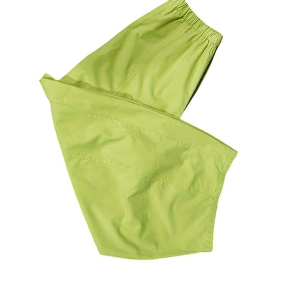 Gerties Wide Leg, Elastic Comfort Waist Pants with Pockets, Light Green, Sz S - Picture 6 of 6